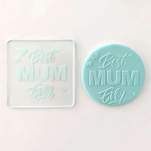 Best Mum Ever Debosser Stamp - Click Image to Close